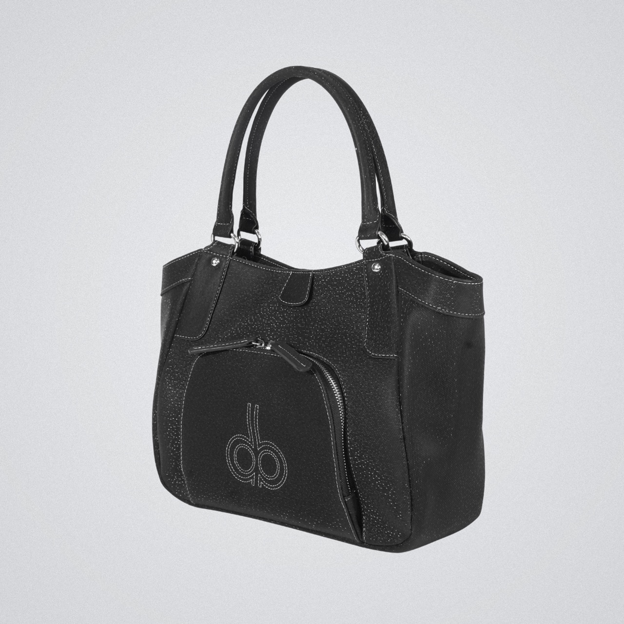 Túi xách nữ thời trang Marivon Handbag - màu Đen 4 3 Large 1